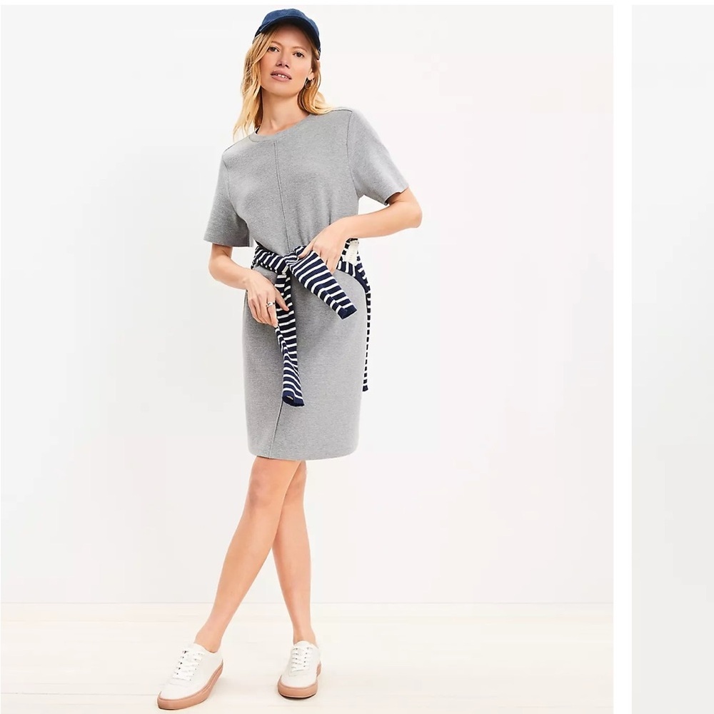 Heathered T-shirt  dress